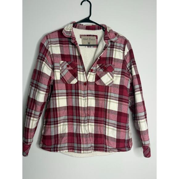 Women’s Sherpa Flannel Jacket - Size M - Picture 1 of 5